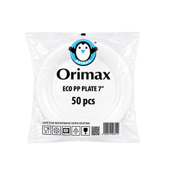 Orimax Eco PP Round Plate - 7"